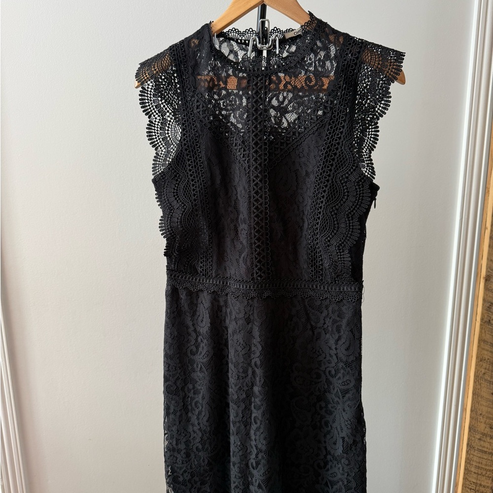 Only Black Sleeveless Midi Dress - Size 36